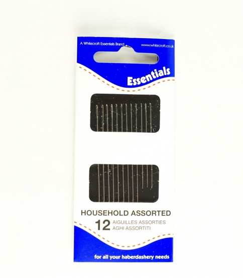 Whitecroft Hand Sewing Needles Household Asst - Click Image to Close